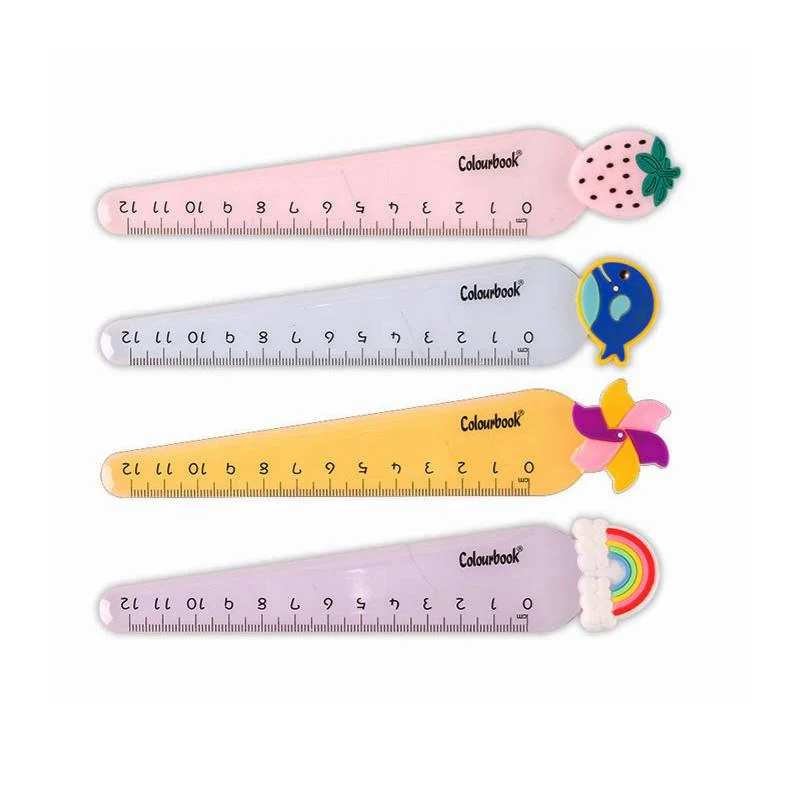 Coloubook Fantasy Righello 12cm Fantasie Assortite