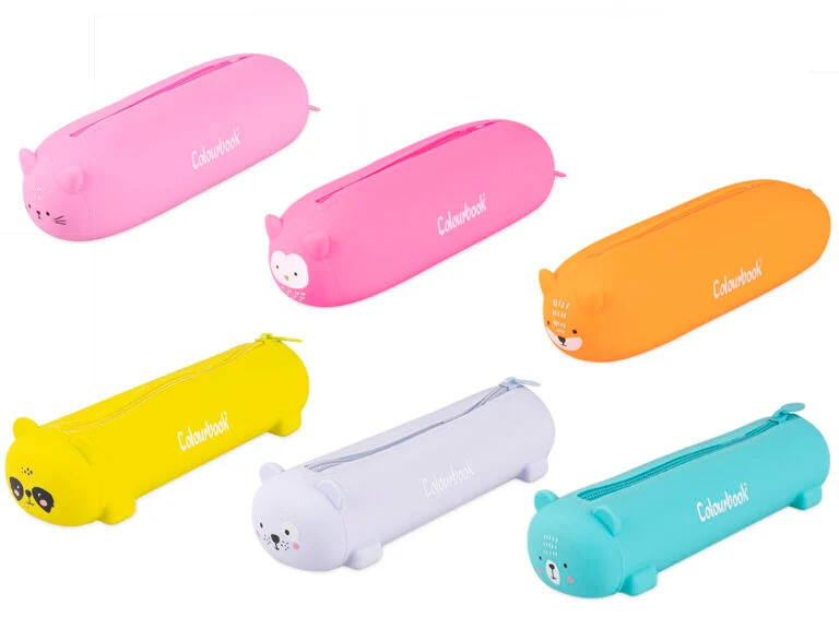 Astuccio Portapenne Silicone Colourbook Goommy Kawaii