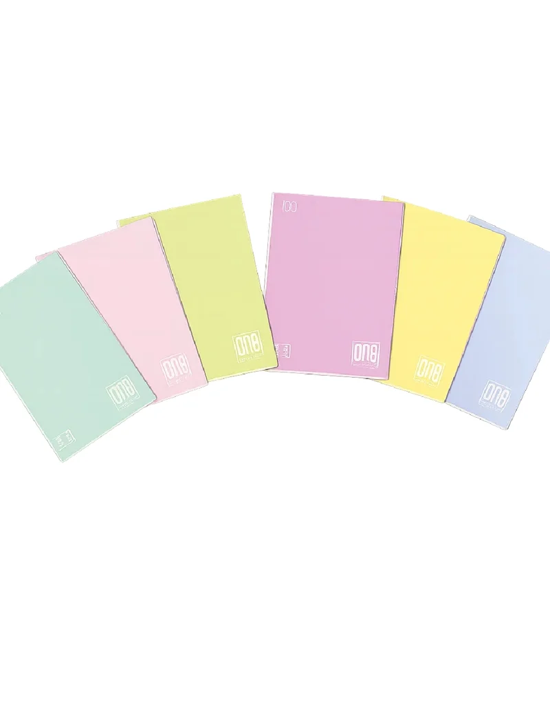 Maxi Quaderno One Color Pastel 20ff 80gr A4