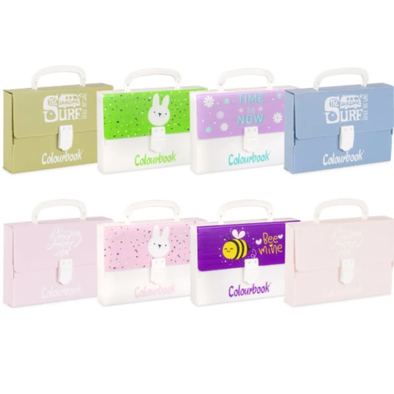 Colourbook Cartella Polionda MiniPoly Linea Wild E Cute