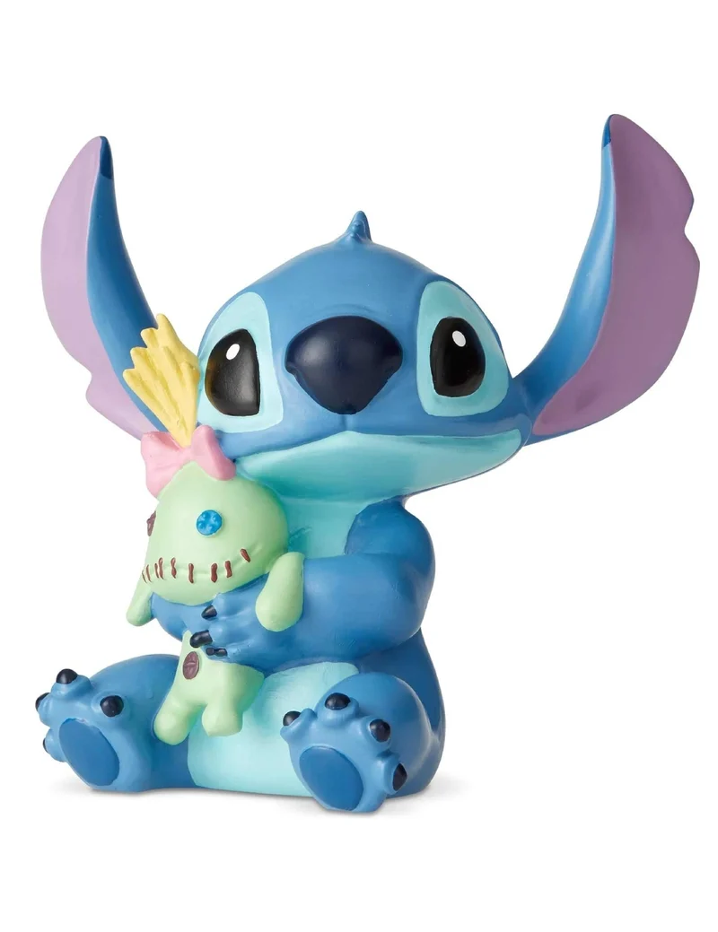 Statuina Action Figure Disney Stitch Con Bambola 9cm