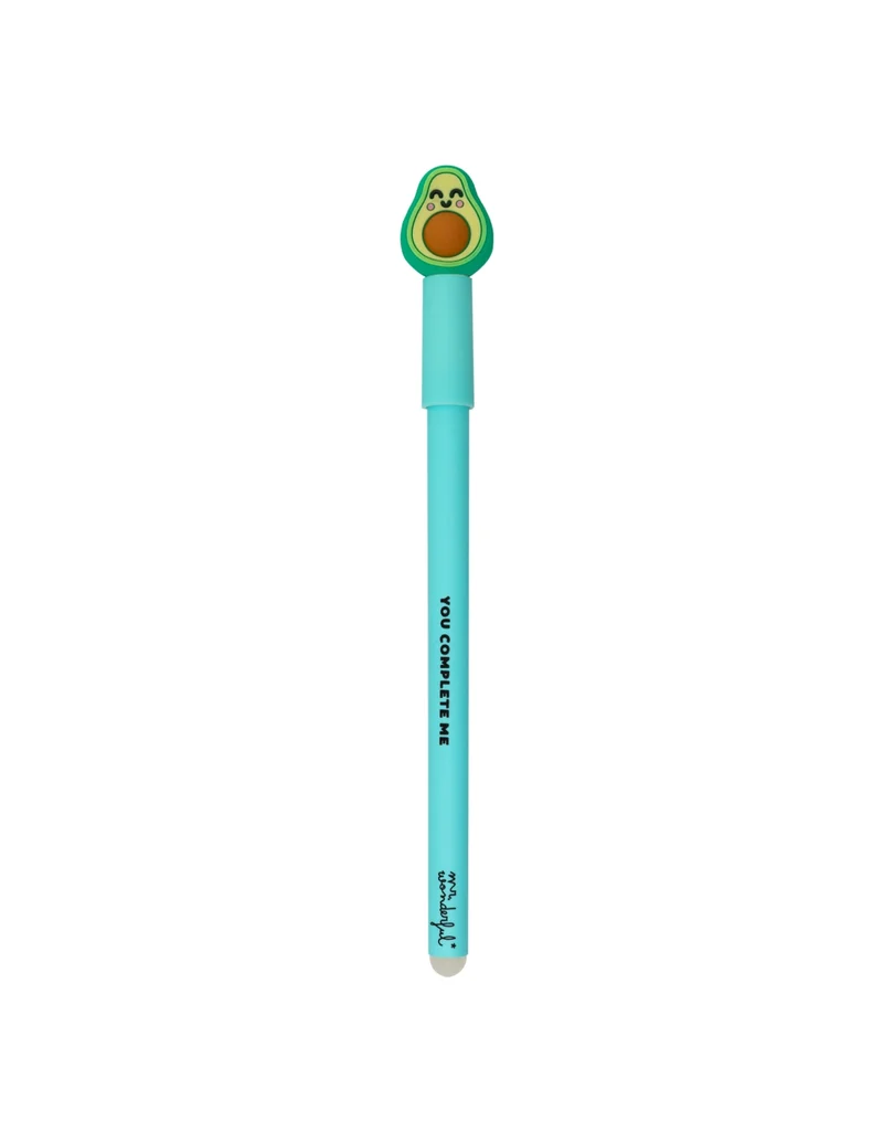 Penna Gel Cancellabile Avocado Mole You Complete Me