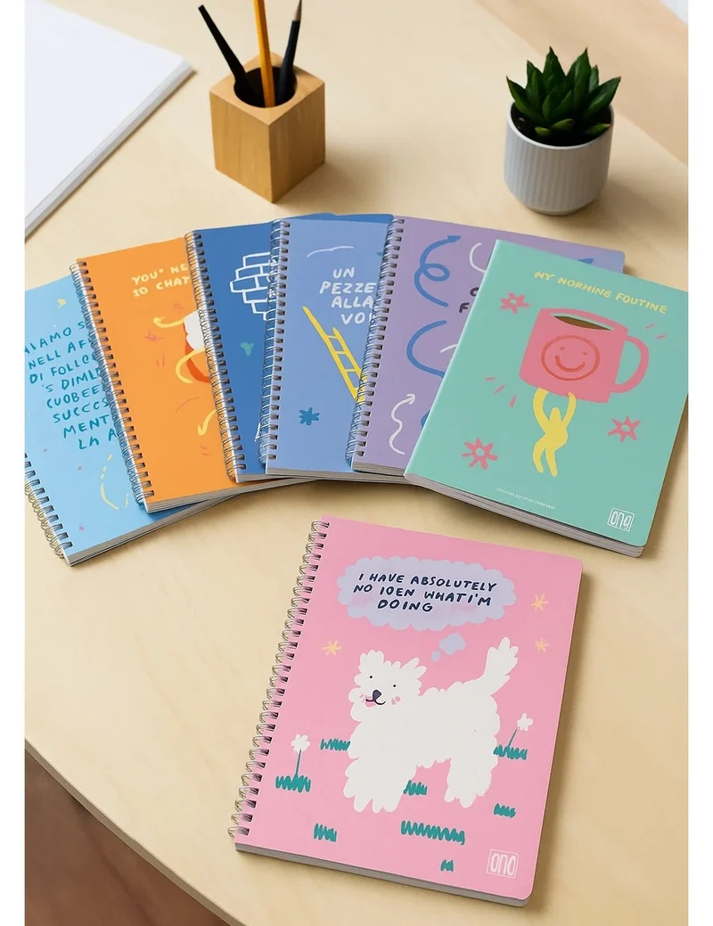 Maxi Quaderno Spiralato Disegnetti Depressetti
