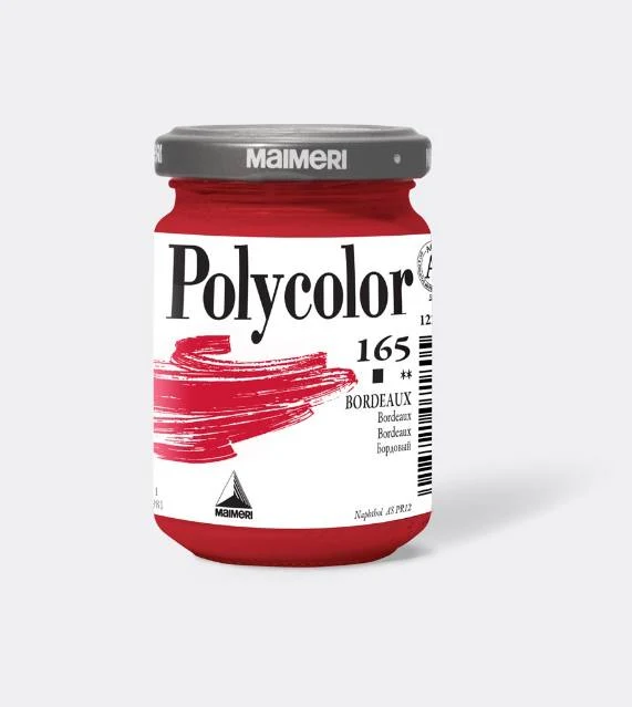 Maimeri Polycolor 165 Bordeaux Tempera Vinilica 140ml