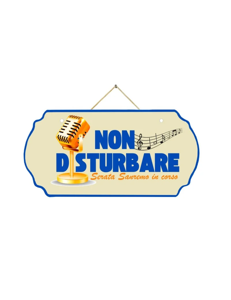 Targa In Legno Festival Di Sanremo