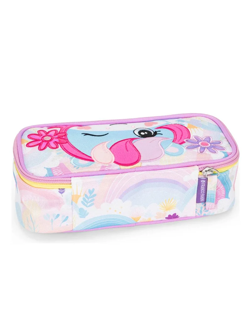 Astuccio Ovale Mofu Mofu Unicorno Lilla