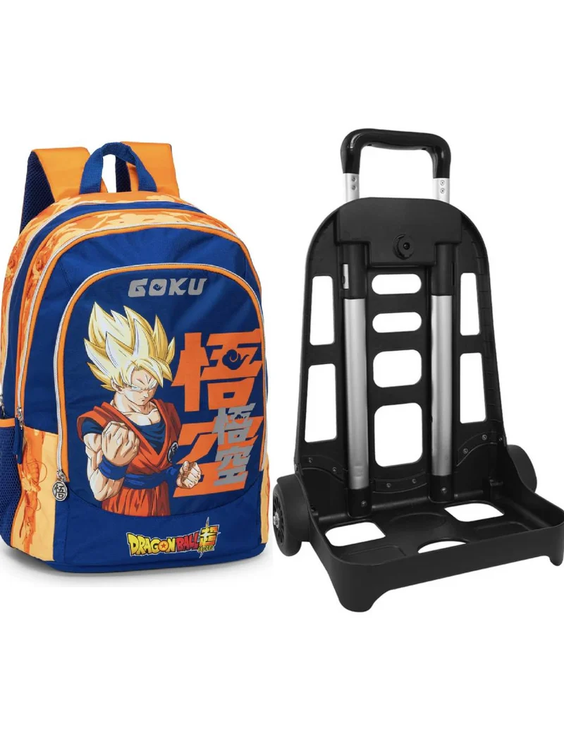 Zaino Organizzato Con Trolley Staccabile Dragon Ball
