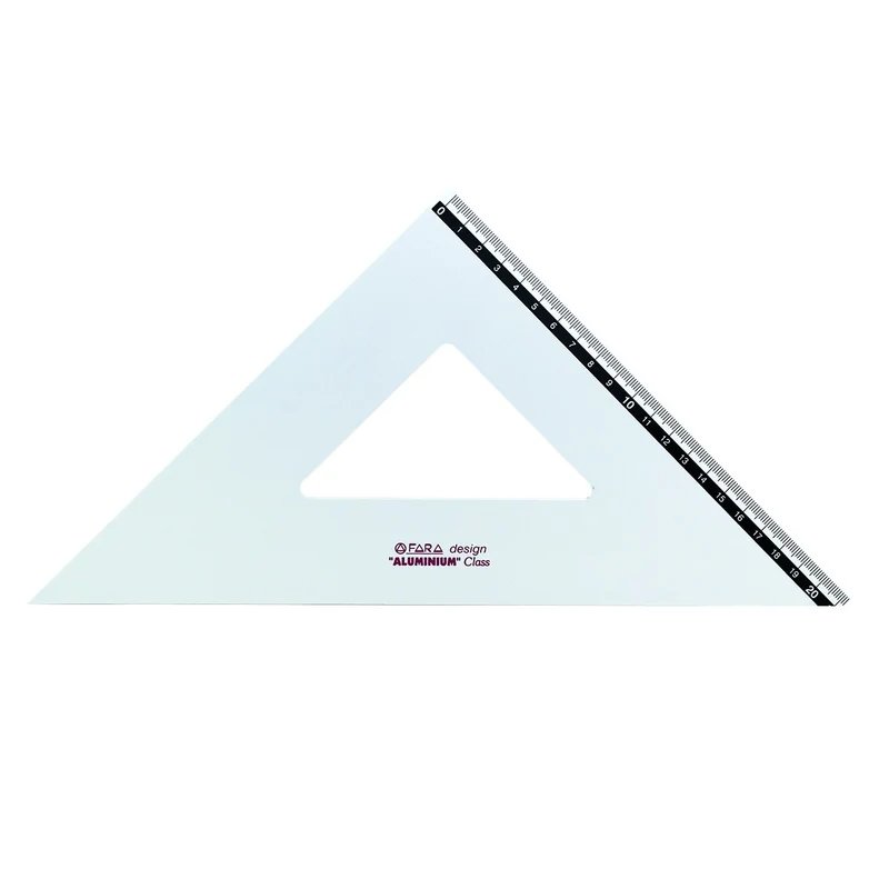 Fara Squadra in Alluminio 32cm 45 gradi