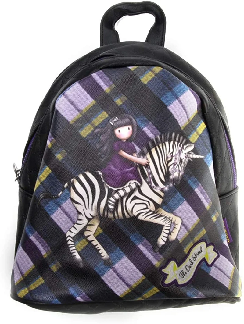 Mini Zaino Santoro London Gorjuss Unicorn The Dark Streak