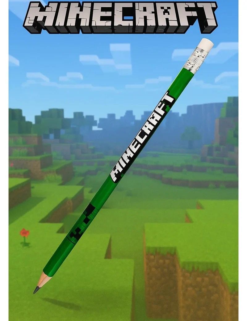 Matita Con Gomma Minecraft