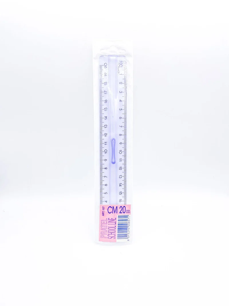 Riga In Plastica 20cm Colori Assortiti