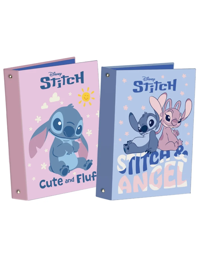 Maxi Raccoglitore Ad Anelli Stitch E Angel