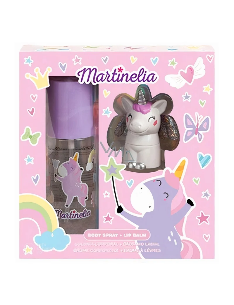Set Body Spray E Balsamo Labbra Unicorno Martinelia