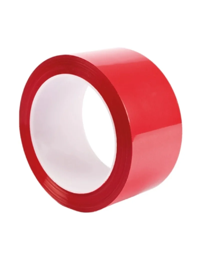Nastro Adesivo Scotch Da Imballaggio Rosso 50x66m