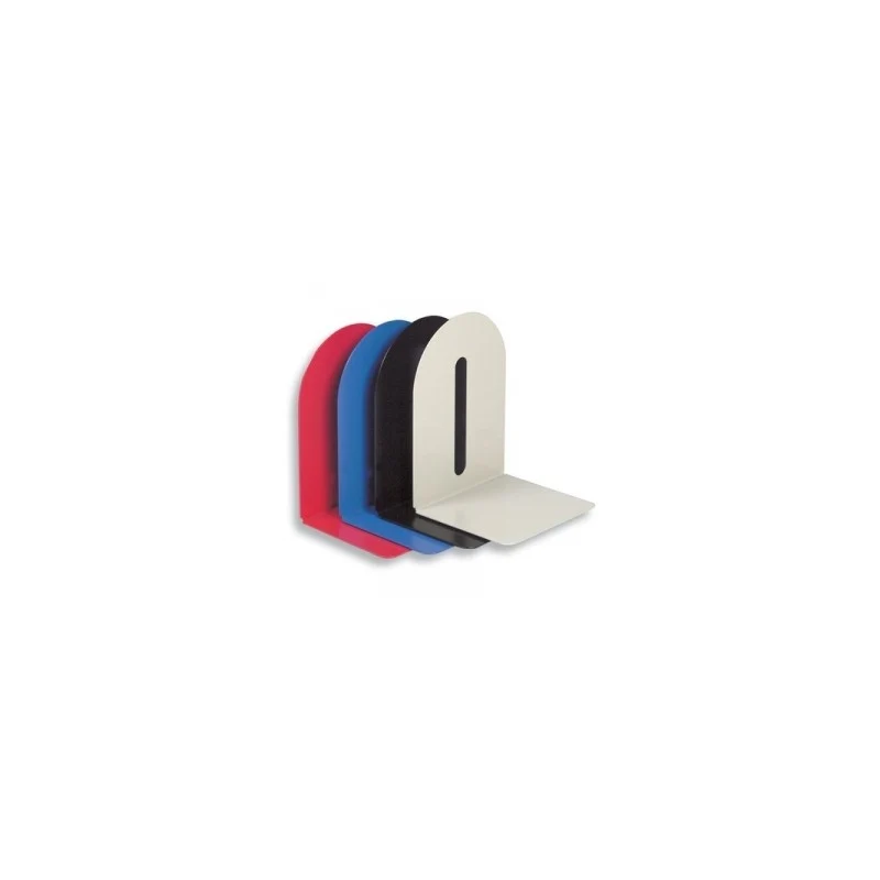 Coppia Reggilibri In Metallo/PVC