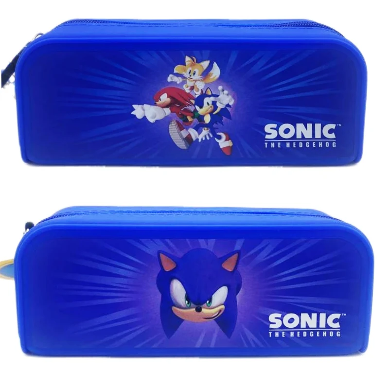 Astuccio Portapenne In Silicone Gummy Sonic Assortito