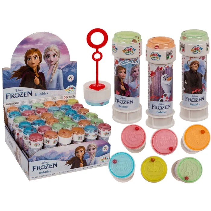 Bolle Di Sapone Frozen Con Labirinto Colori Assortiti