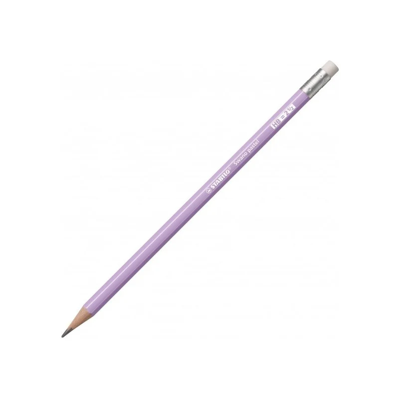 Stabilo Matita Grafite Swano Pastel HB Con Gomma Glicine