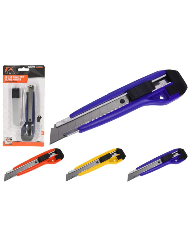 Taglierino Cutter Con Lama Spezzabile