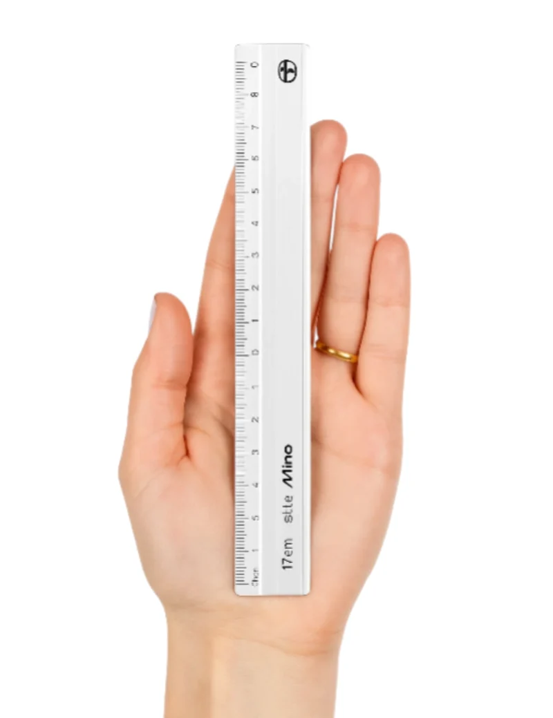 Righello In Allumino Fara Mini 17cm