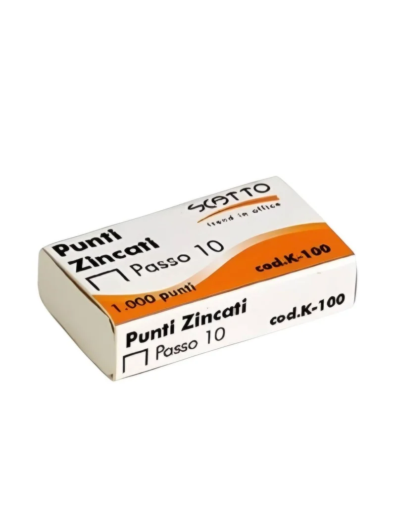 Punti Zincati Universali In Acciaio Per Cucitrici