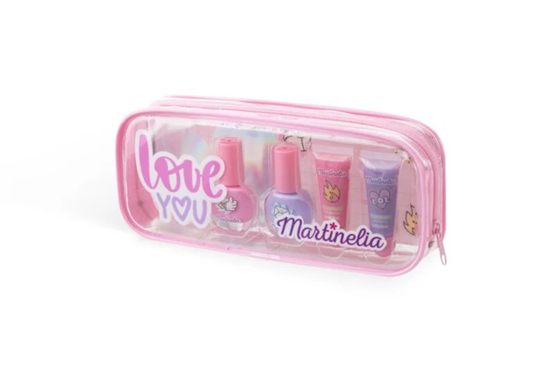 Set Astuccio Smalto E Lucidalabbra Martinelia