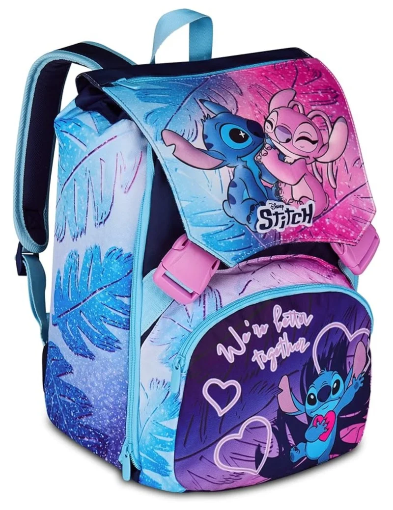 Zaino Seven Sdoppiabile Big Lilo And Stitch Cute And Fluffy