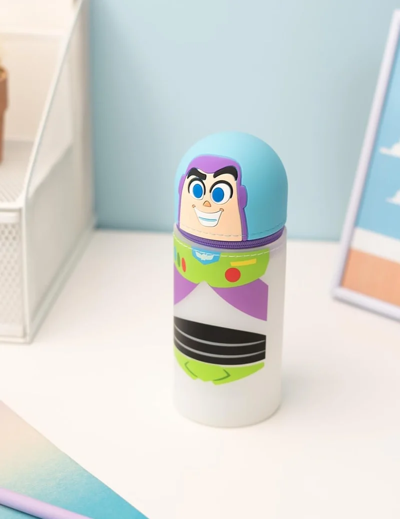 Portapenne In Silicone Disney Pixar Buzz Lightyear Toy Story 3D