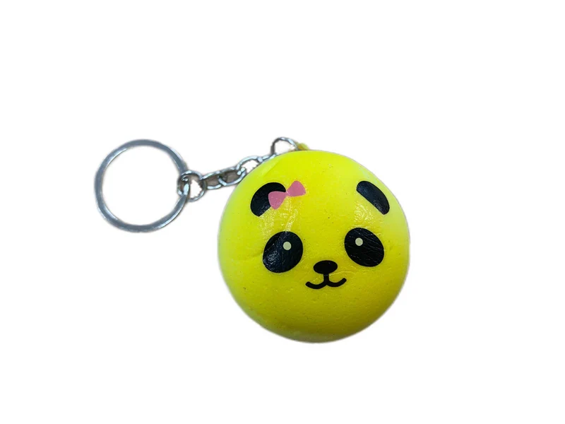 Squishy Antistress Portachiavi Panda Allungabile Morbido