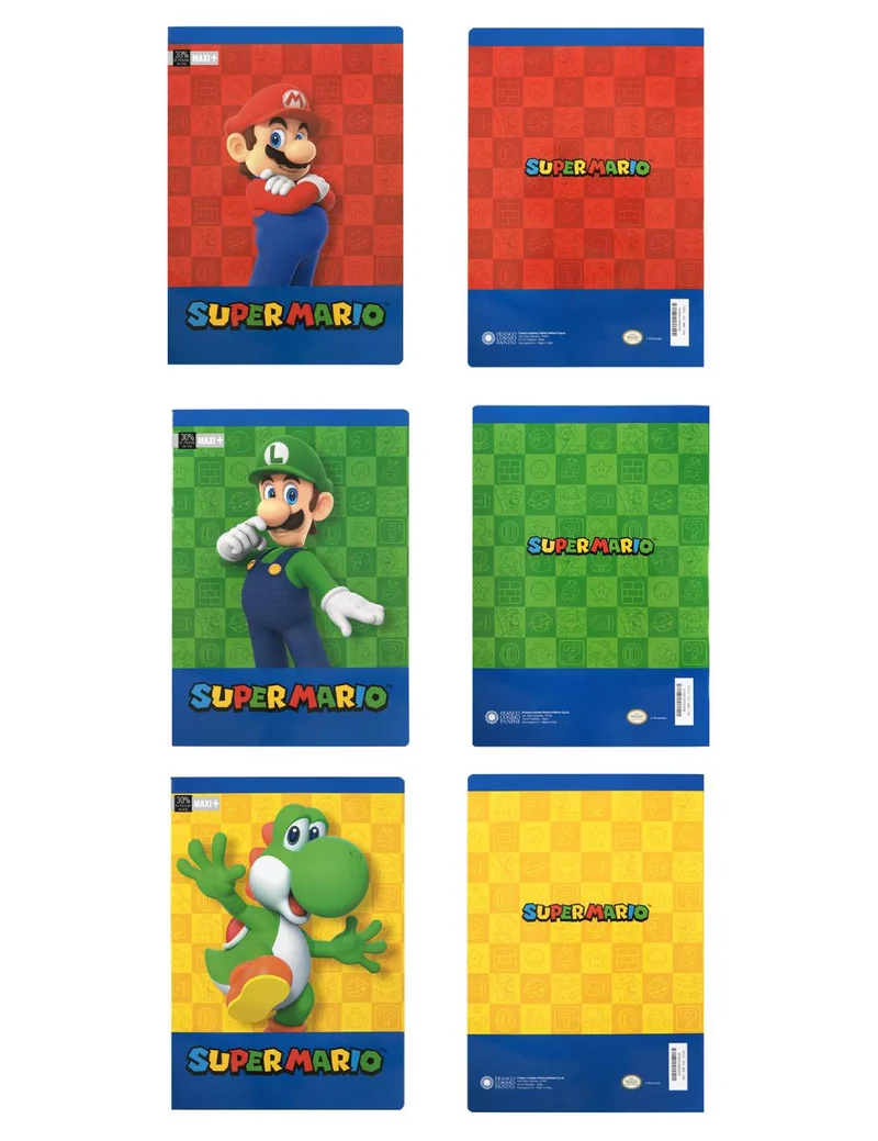 Maxi Quaderno Super Mario A4 100g