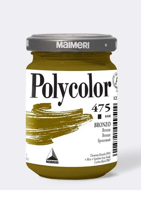 Maimeri Polycolor 475 Bronzo Tempera Vinilica 140ml