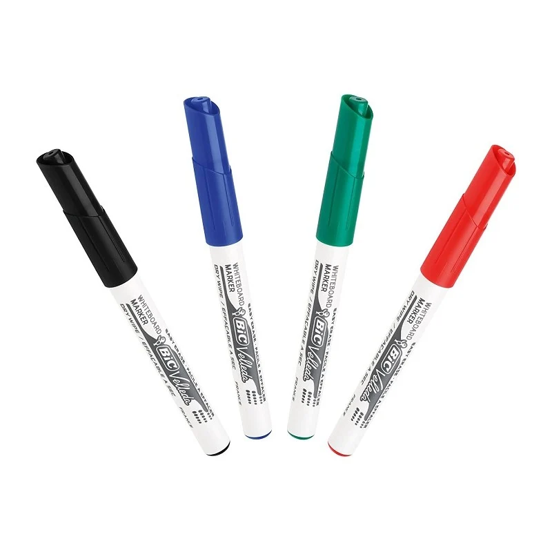 Pennarello Bic Velleda Cancellabile Per Lavagna Magnetica