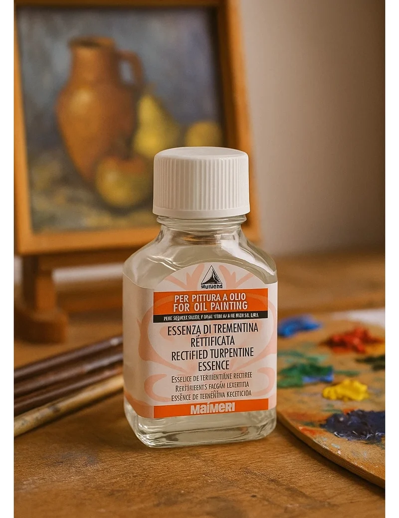 Solvente Essenza Trementina Rettificata Per Pittura A Olio Maimeri 75ml
