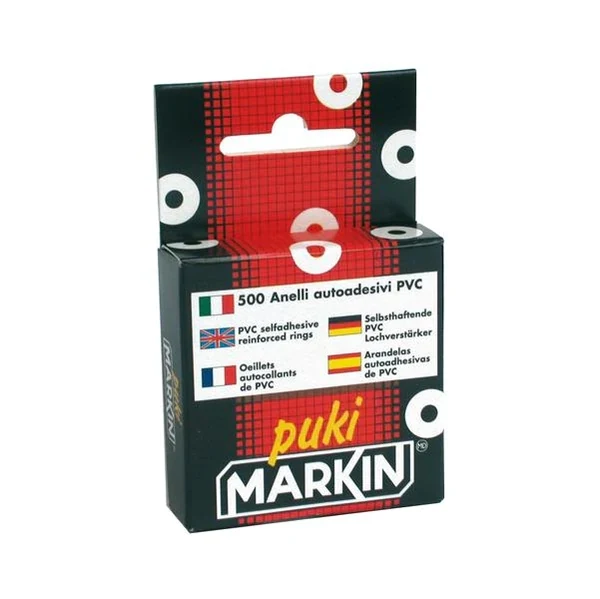 Rotolo 500 Anelli Salvabuchi Autoadesivi In PVC