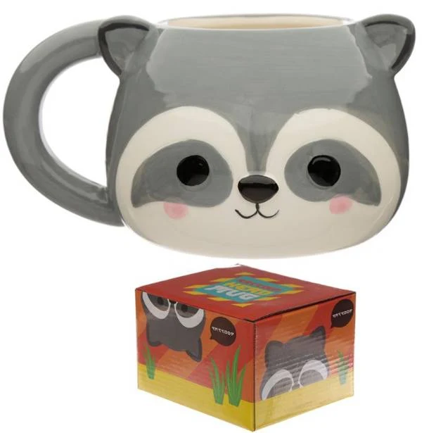 Tazza In Ceramica Testa di Procione 600ml