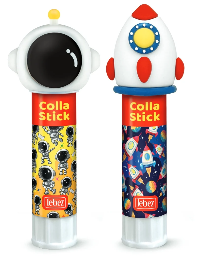 Colla Stick Astronauta Spazio Assortito