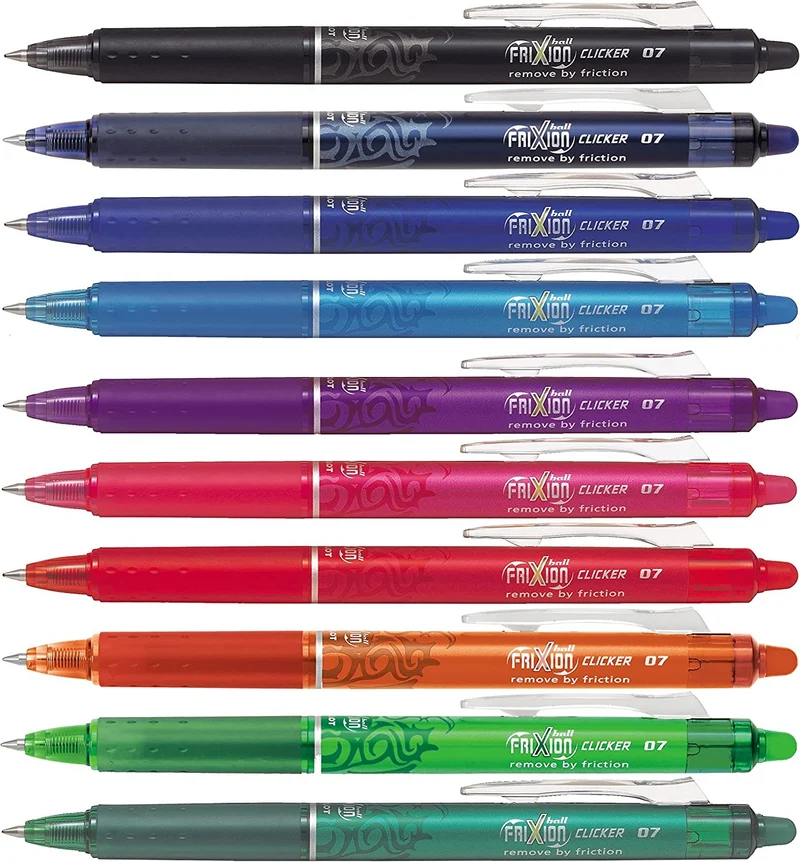 Penna A Scatto Cancellabile Pilot FriXion Ball Clicker 0,7mm