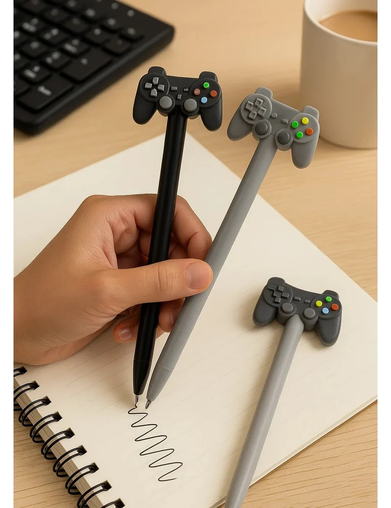 Penna Con Copripenna Controller Joystick Game Over