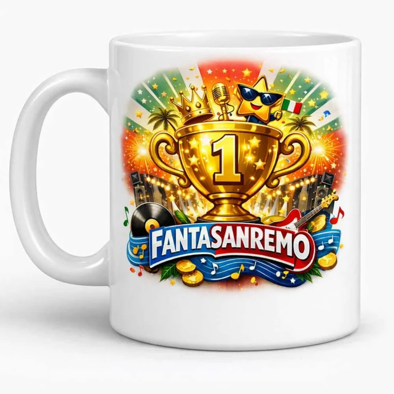 Tazza In Ceramica Fantasanremo
