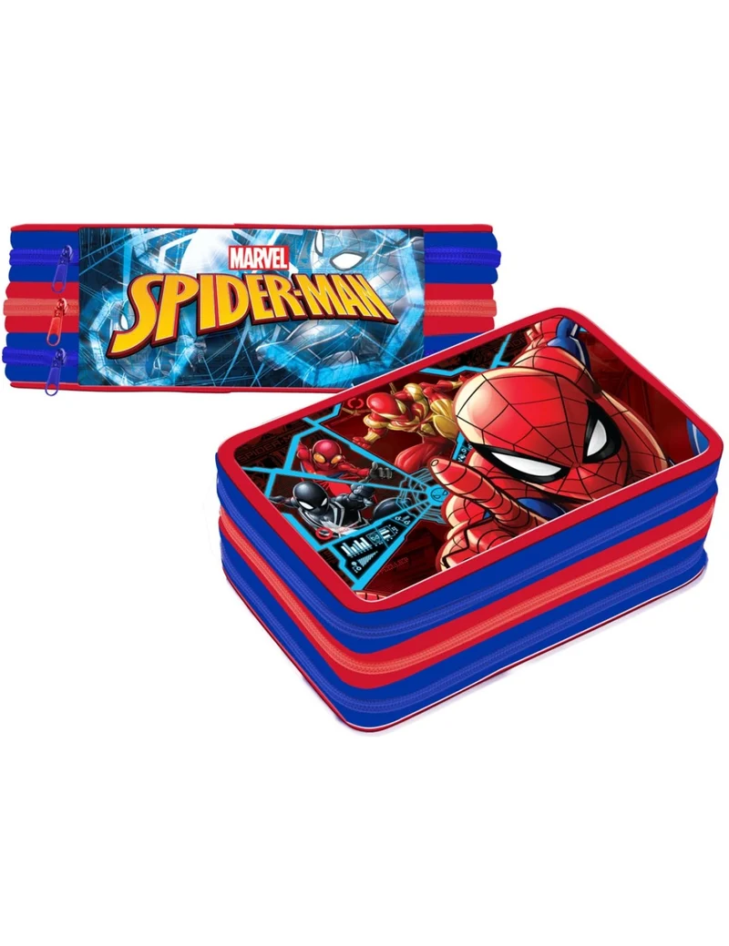 Astuccio Completo 3 Zip SpiderMan Premium