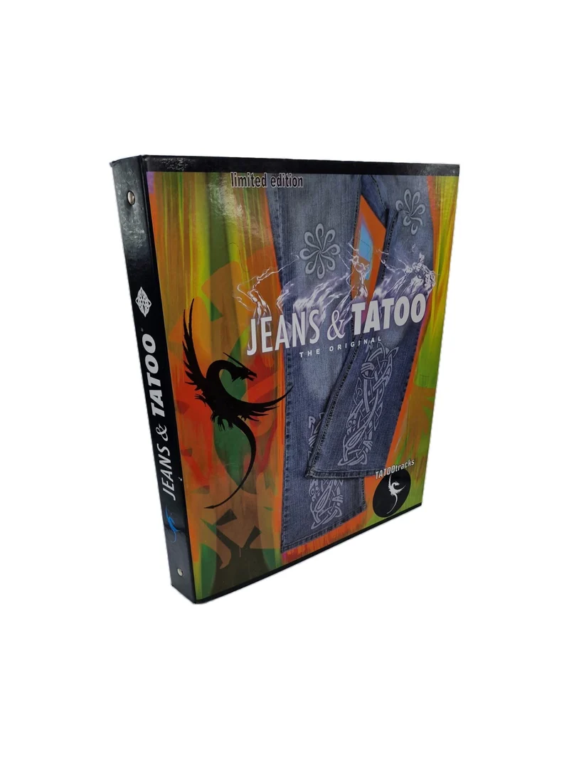 Raccoglitore 4 Anelli Jeans & Tattoo