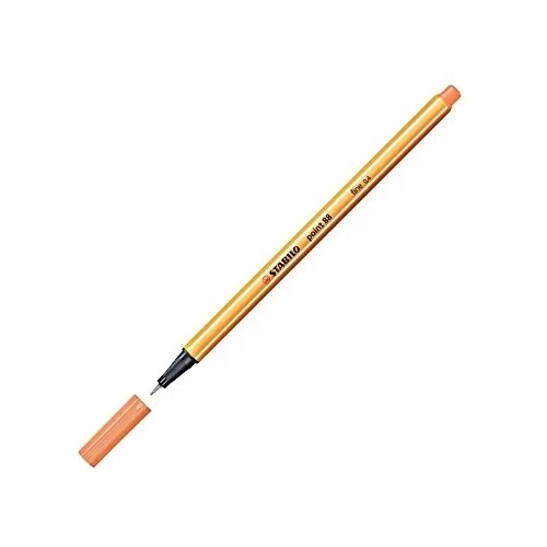 Penna Stabilo Pen 88 Pennarello Albicocca 26