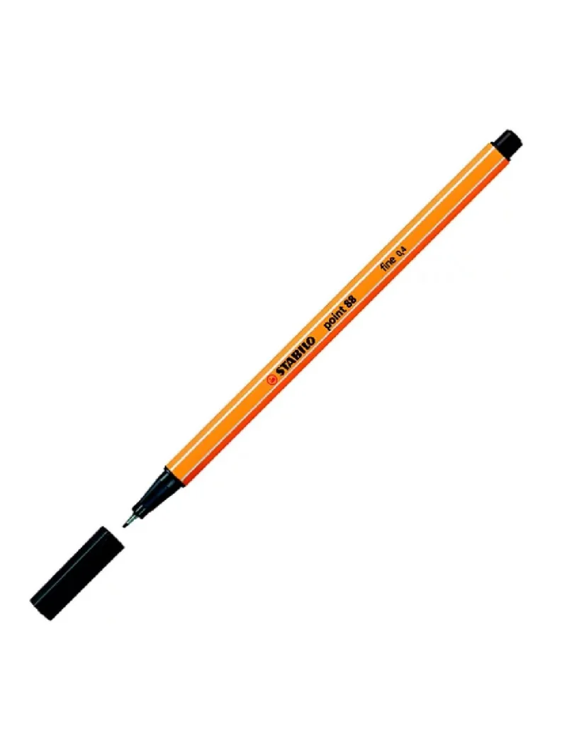 Penna Stabilo Pen 88 Pennarello Nero 46
