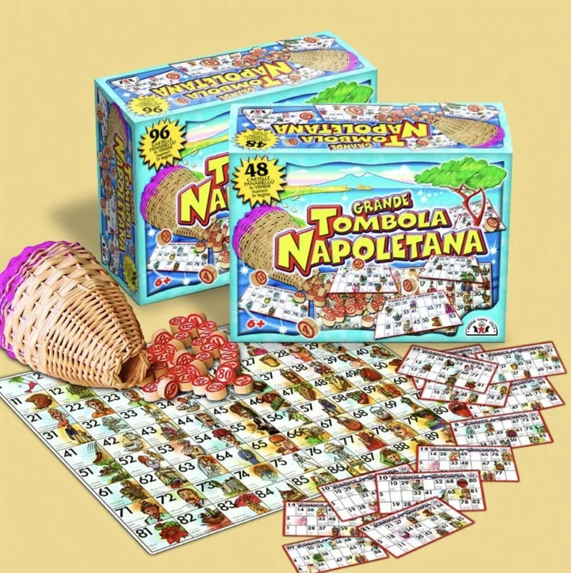 Grande Tombola Napoletana 48 Cartelle