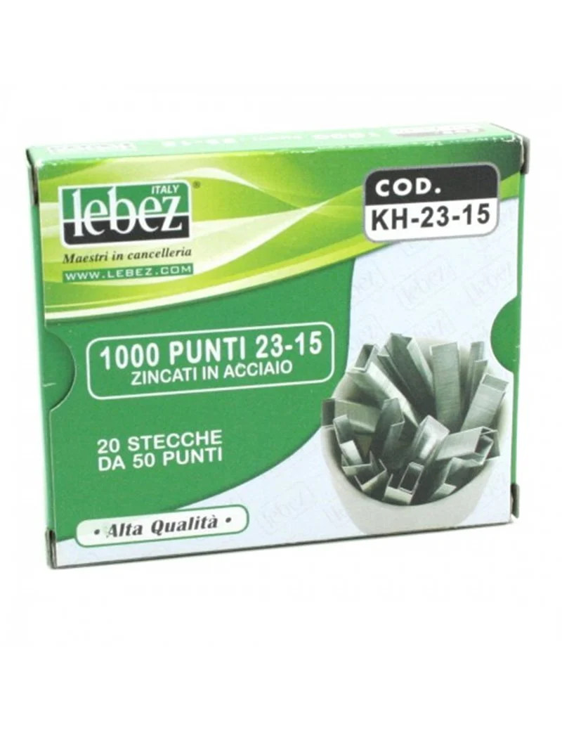 Punti Zincati In Acciaio 23/15 1000pz