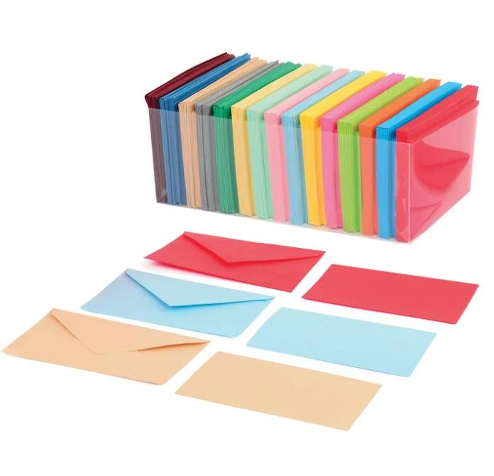 Busta Con Biglietto Arcobaleno Formato 4 100pz