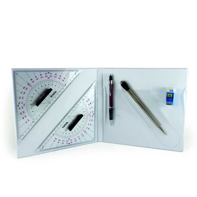 Set Carteggio Patente Nautica Fara Compasso e Squadrette