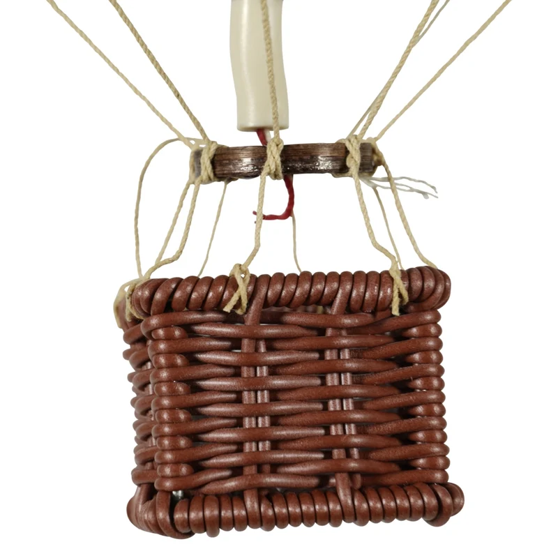 Mongolfiera Blu Bianco Accessorio Cameretta 30cm