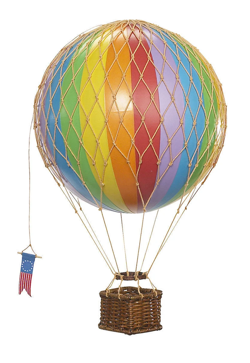Mongolfiera Rainbow Accessorio Cameretta 30cm