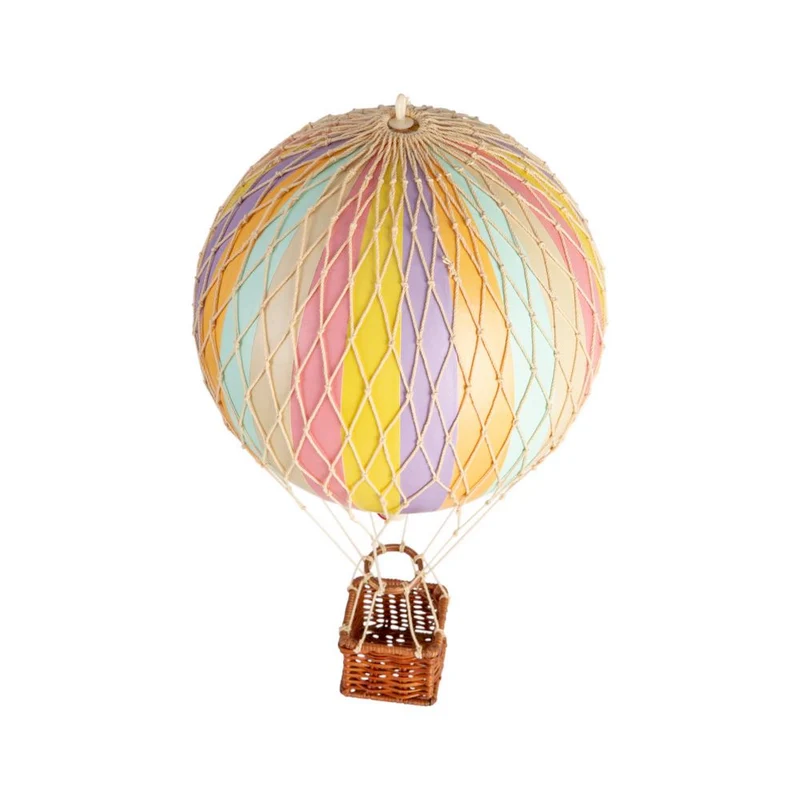 Mongolfiera Rainbow Pastel Accessorio Cameretta 30cm
